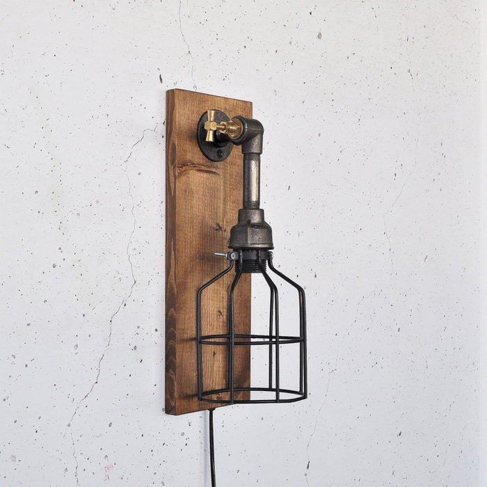 Opviq Lámpara de pared de madera maciza Pp167 Opviq Lámpara de pared de madera maciza Pp167